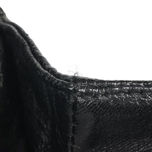 Chanel Cocomark Handbag Matelasse Handbag Caviar Skin Black A21397 Women's - Picture 12 of 14